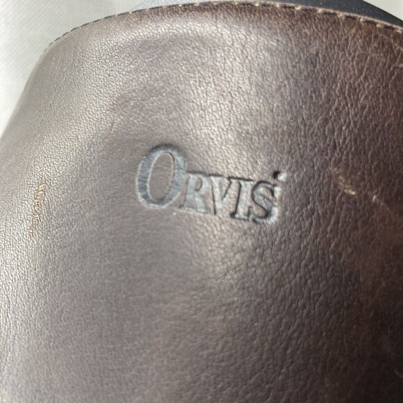 VTG Orvis Brown Leather Fleece Lined Knee Boots - Picture 12 of 16